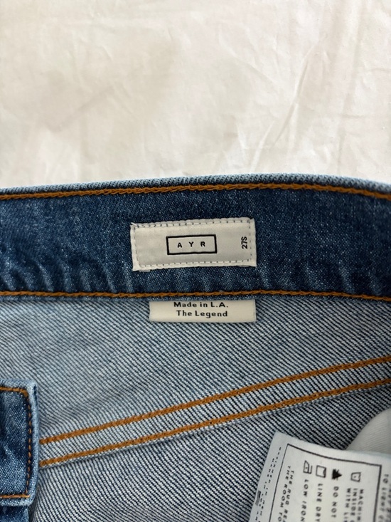 AYR Legend Jeans in Russel Wash 27S Straight-Leg - Picture 4 of 6